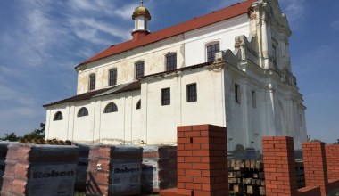 Реставрация церкви в деревне Вистычи